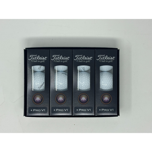 BRAND NEW Titleist Pro V1 Left Dot Tour Preferred - 12 Balls - Picture 2 of 4